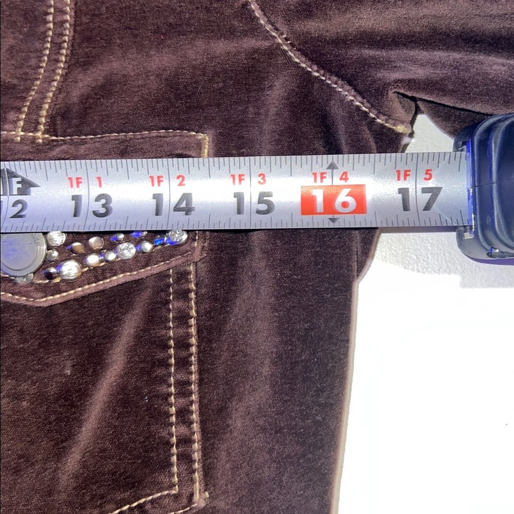 Twill 22 twenty two jacket with studs and bling - Picture 9 of 11